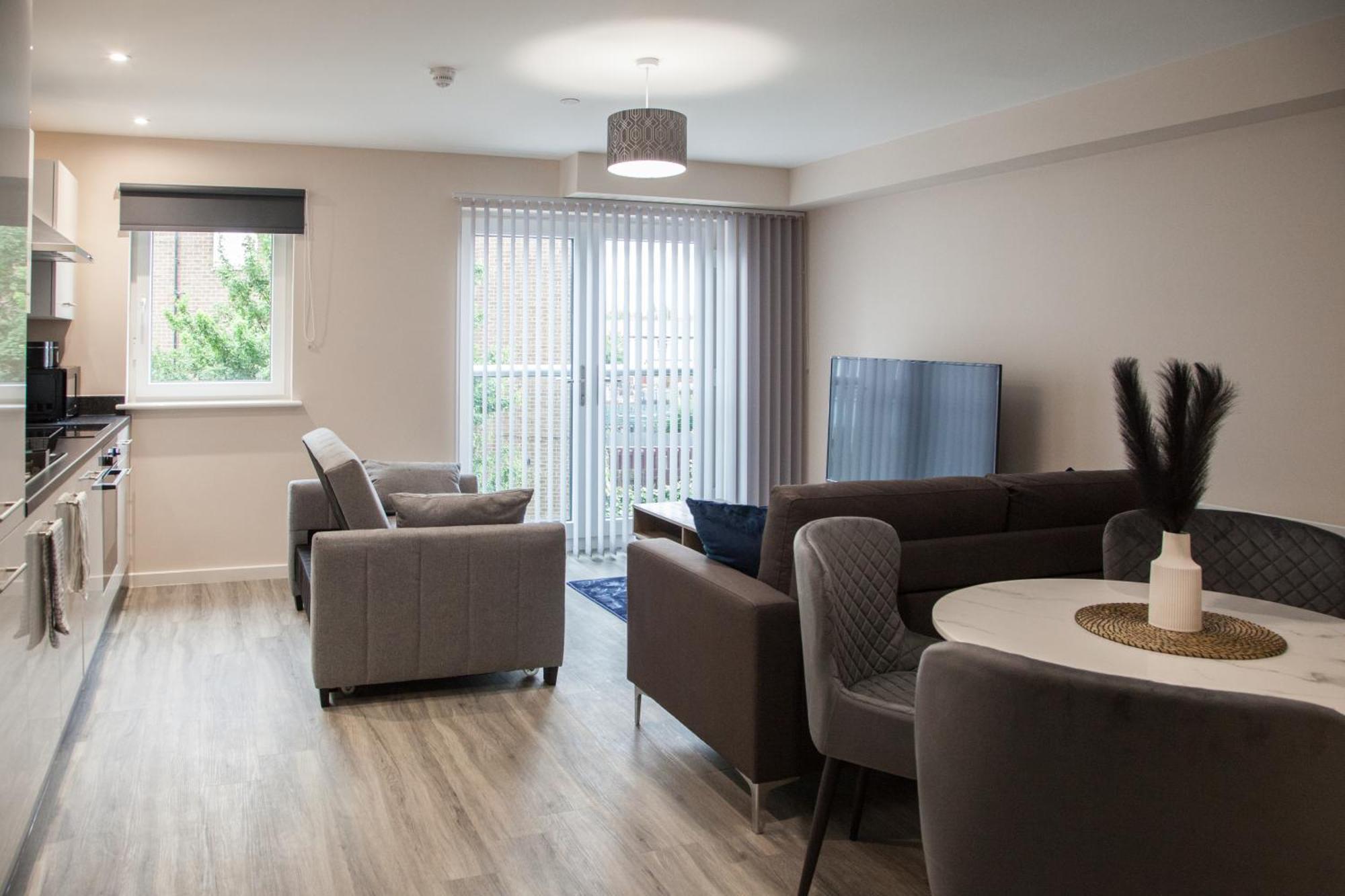 Modern 2Bd Apartment In Manchester City Экстерьер фото