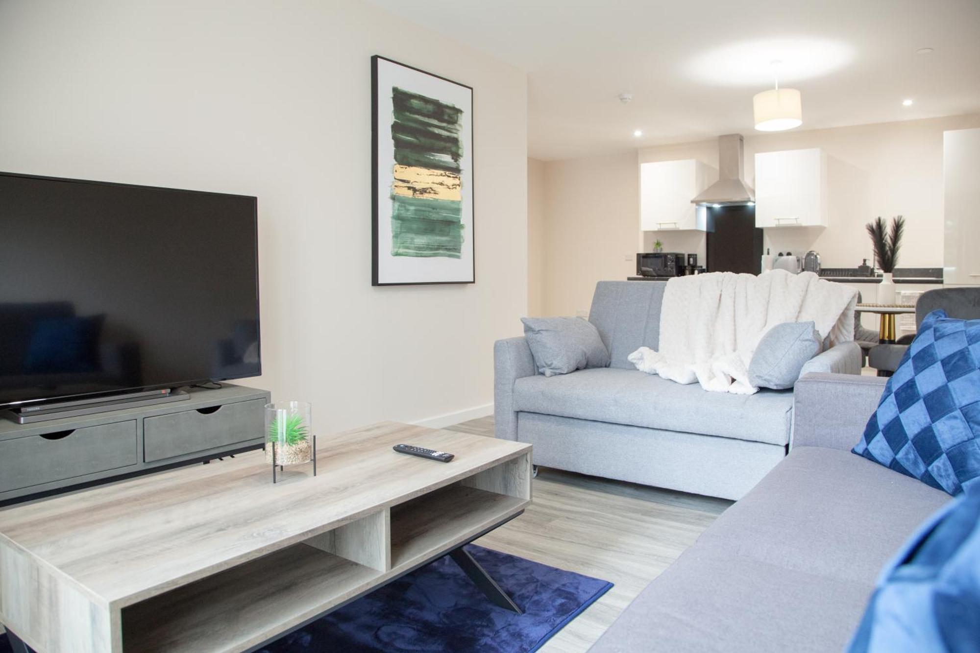 Modern 2Bd Apartment In Manchester City Экстерьер фото