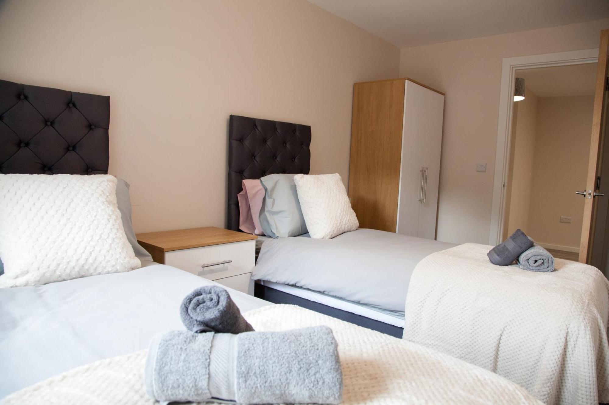 Modern 2Bd Apartment In Manchester City Экстерьер фото