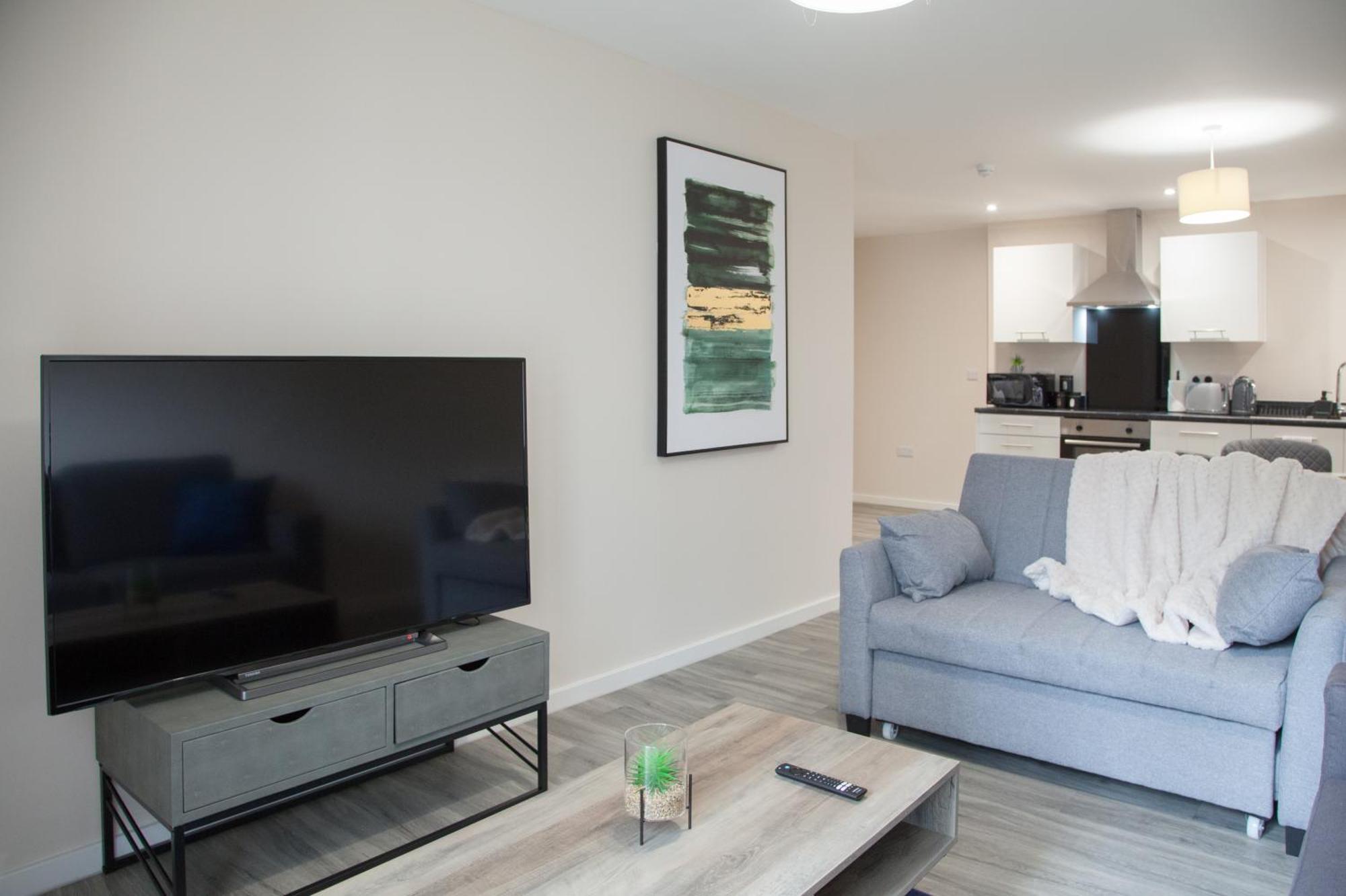 Modern 2Bd Apartment In Manchester City Экстерьер фото