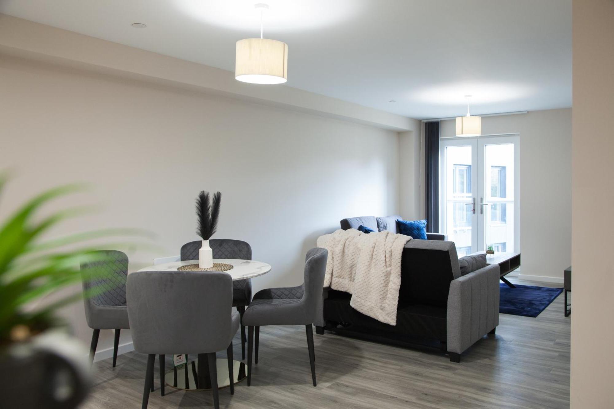 Modern 2Bd Apartment In Manchester City Экстерьер фото
