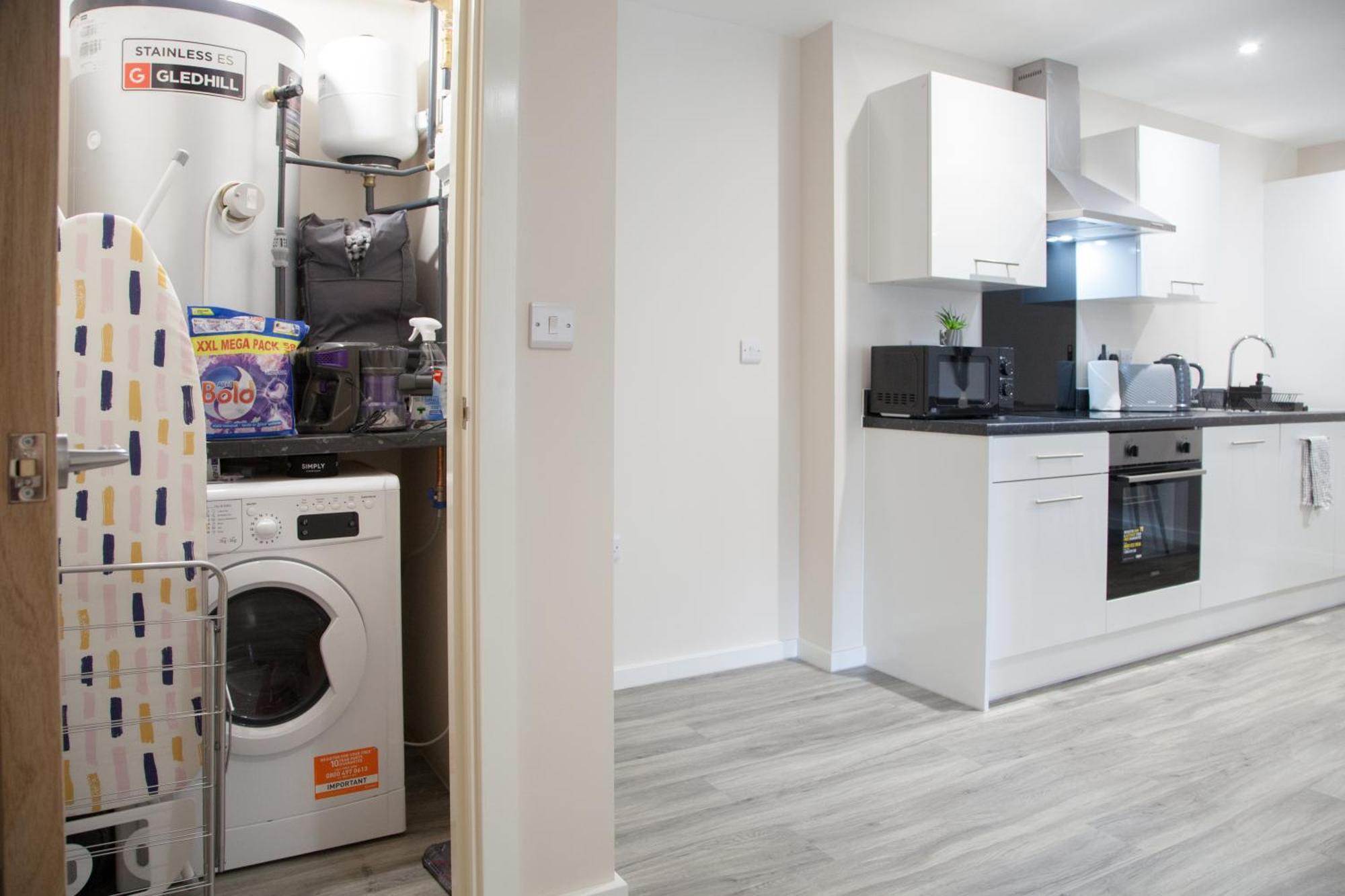 Modern 2Bd Apartment In Manchester City Экстерьер фото