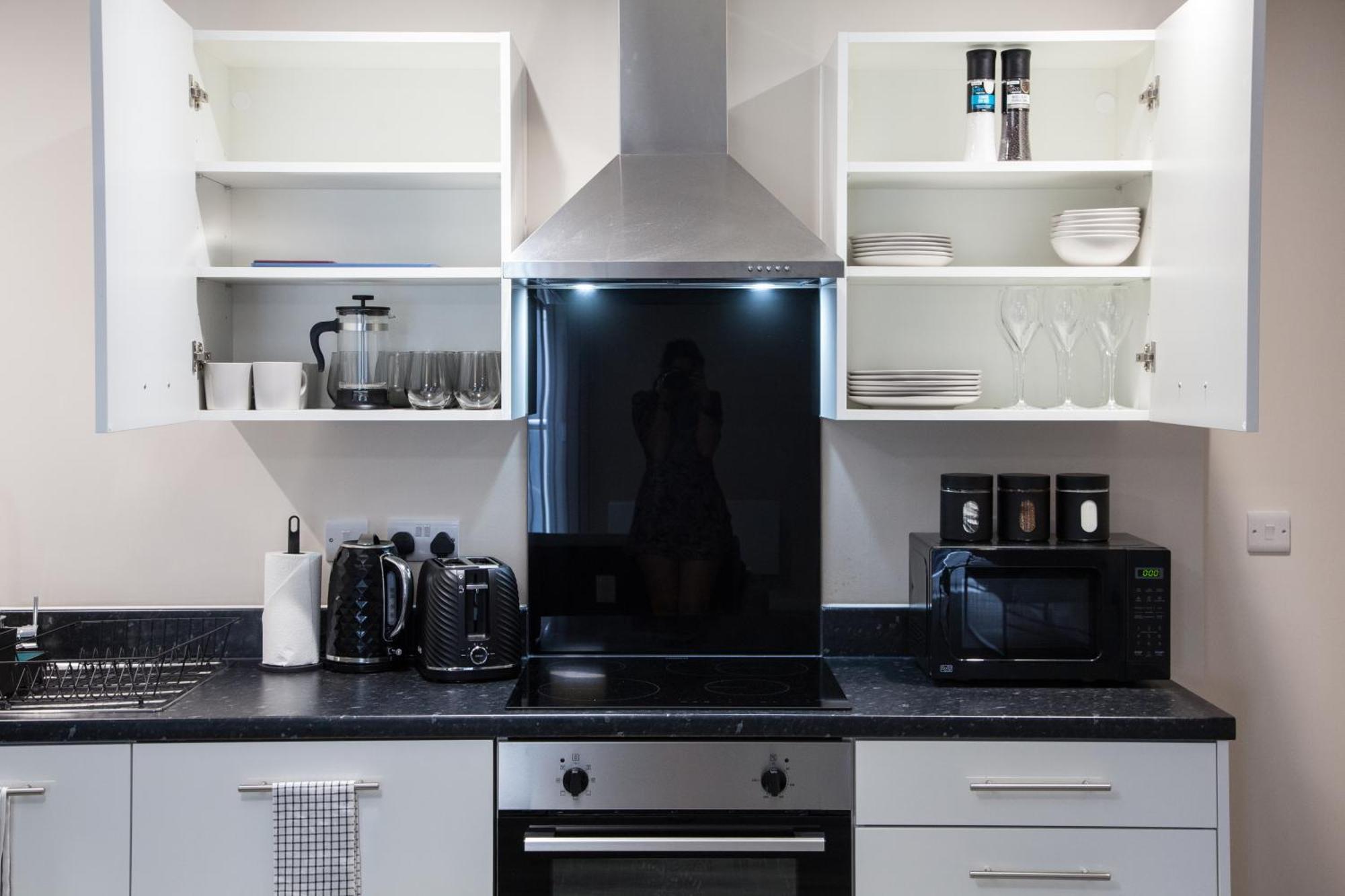 Modern 2Bd Apartment In Manchester City Экстерьер фото