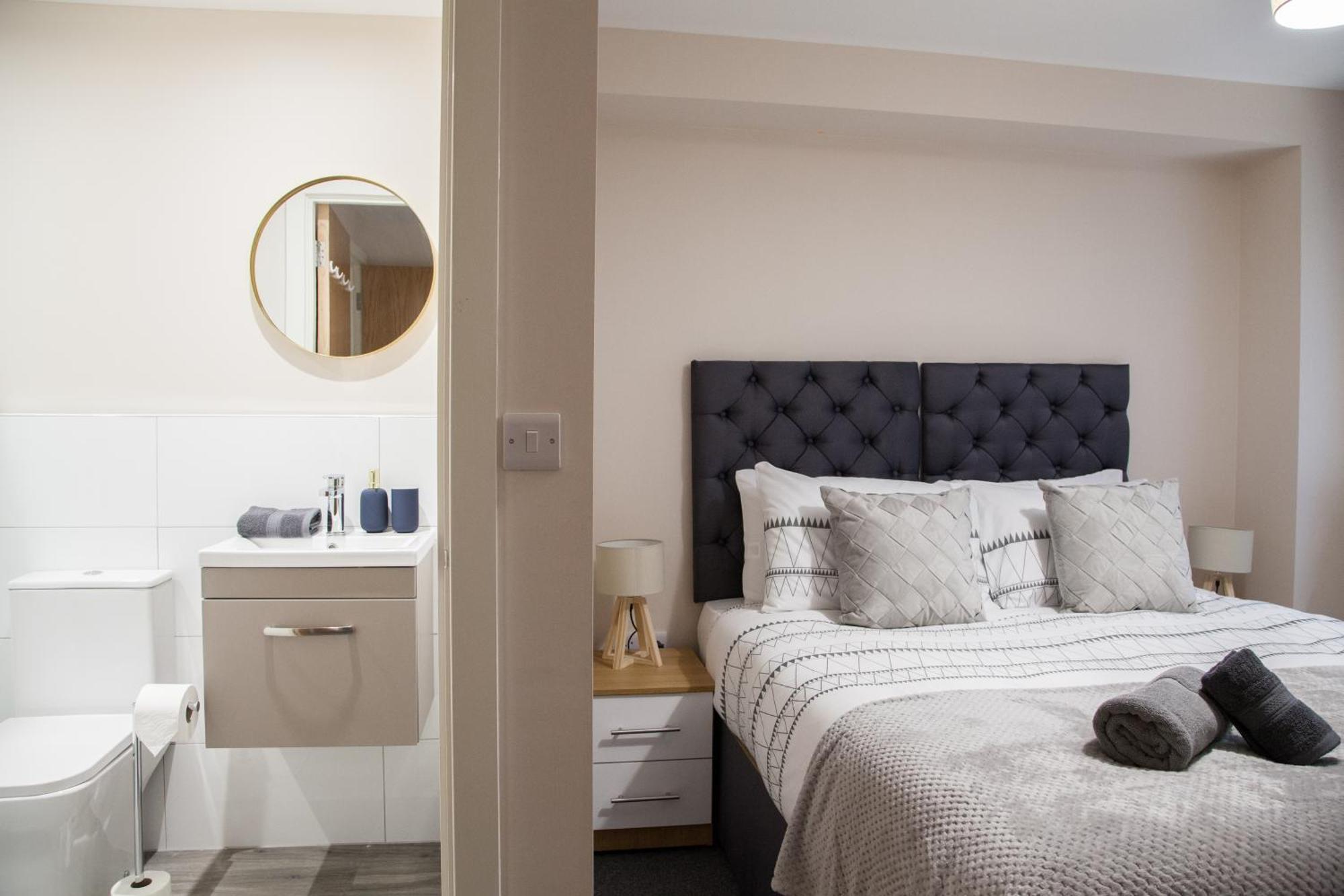 Modern 2Bd Apartment In Manchester City Экстерьер фото